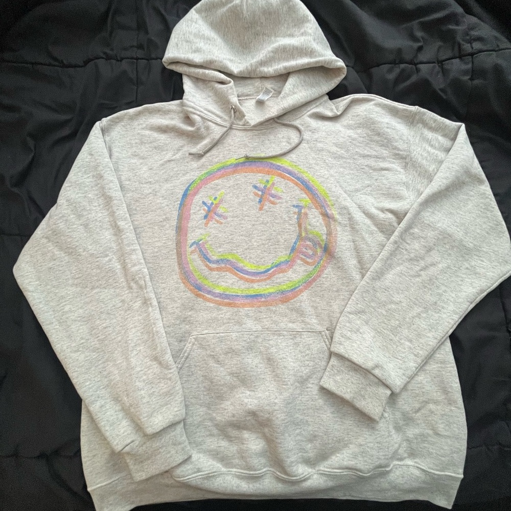 Gray Nirvana Hoodie